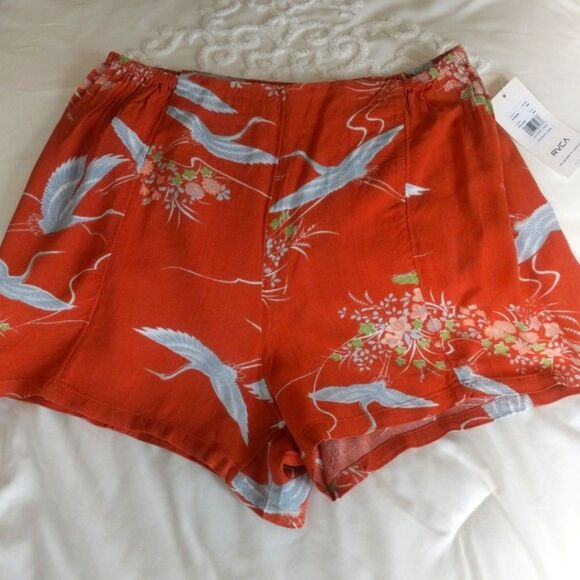 RVCA DAZE Shorts Size 10/M - Picture 3 of 13